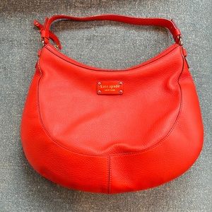 Orange Kate Spade Shoulder Bag. Great condition. 11x13
